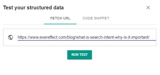 structured data testing